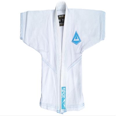 Vulkan Fight Company Brazilian Jiu Jitsu, Limited Edition Baby Girl & Boy BJJ GI, White/Blue, B3
