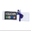 Vulkan Fight Company Brazilian Jiu Jitsu, Limited Edition Baby Girl & Boy BJJ GI, White/Blue, B2 view 3