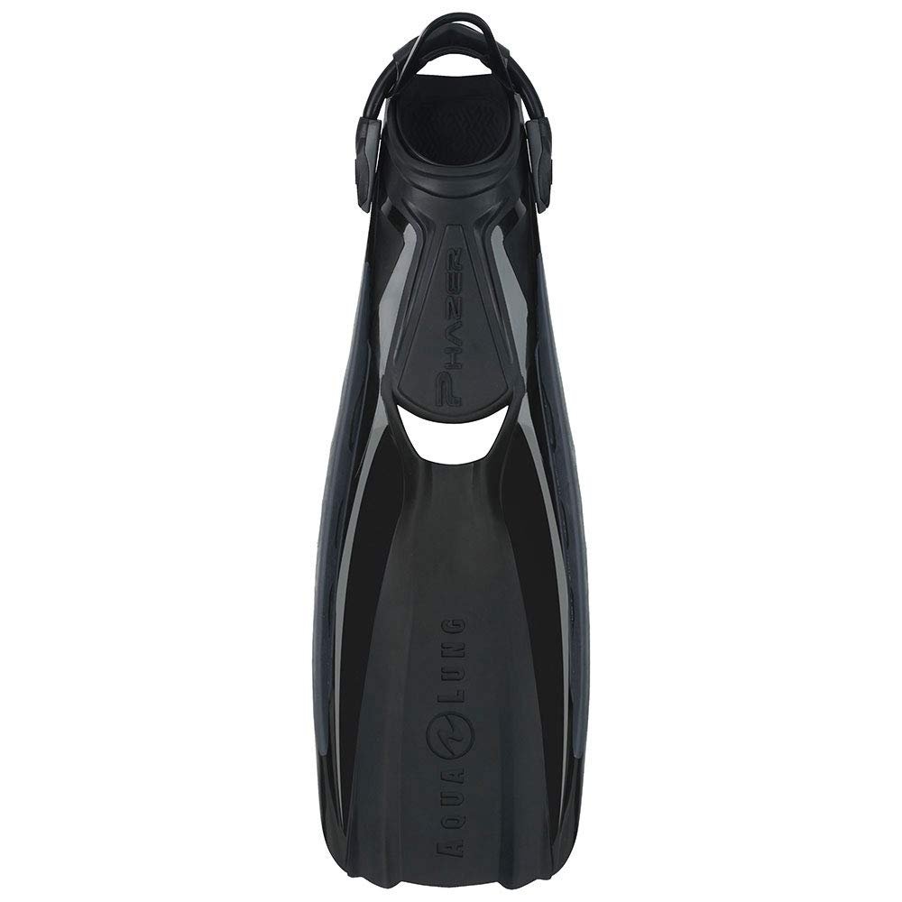Aqua Lung Phazer Open Heel Fins, Black, Regular