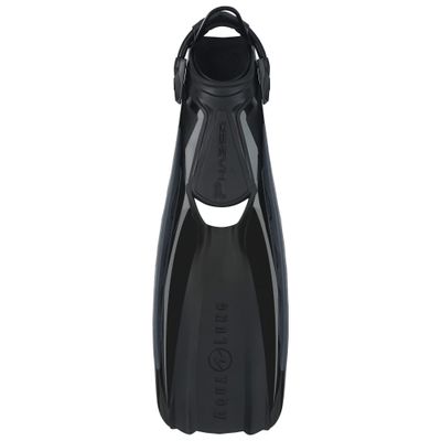 Aqua Lung Phazer Open Heel Fins, Black, X-Large