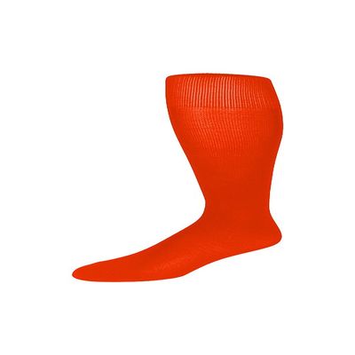 PEAR SOX Pearsox Ultralite Knee High Socks - Moisture Wicking Athletic Ultra Lightweight Knee High Tube Socks (Adult, Neon Orange)
