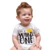 Boys 1st Birthday Outfit I'm a Wild One Yellow Crown Boys 1st Birthday Outfit view 3