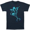 Brian Setzer Men's Martini Logo Slim Fit T-Shirt Small Indigo view 1