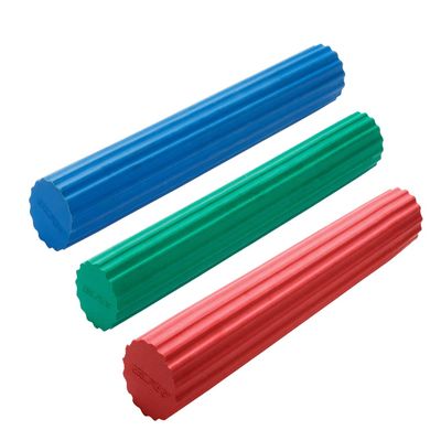CanDo Twist-n-Bend Hand-Wrist Exercise Bars - 3-Piece Bundle -Red, Green, Blue