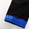 Uriah Men's Cycling Bib Shorts Black 3D Coolmax Gel Padded Fancy Blue Size L(CN) view 3