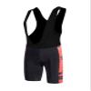 Uriah Men's Cycling Bib Shorts Black 3D Coolmax Gel Padded Pixel Red Size XXL(CN) view 1