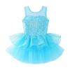 Alvivi Kids Girls Sleeveless Sequined Ballet Dance Gym Leotard Tutu Dress Ballroom Dancing Outfit Costume Dancewear Blue 6 Years view 3