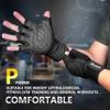 ihuan Ventilated Weight Lifting Gym Workout Gloves with Wrist Wrap Support for Men & Women, Full Palm Protection, for Weightlifting, Training, Fitness, Hanging, Pull ups view 3