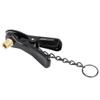 uxcell Black Metal Pump Inflator Clip Valve Adapter Clamp for Bike Bicycle view 1