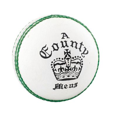 Readers County Crown Cricket Ball 5oz, White, Womens