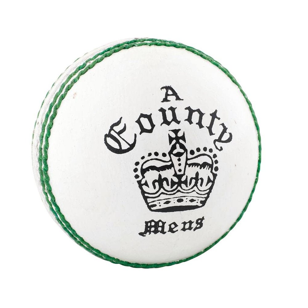 Readers County Crown Cricket Ball 5oz, White, Womens