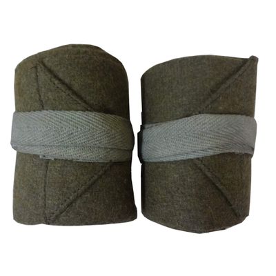 warreplica WWI British Wool Leg Wraps 96" Putty/Putties One Pair Reproduction for Collectors,Historical Display,Reenactment,Costume,LARP,Tactical Props,Photography,and WWI Uniform Accessories