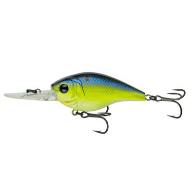 6th Sense Cloud 9 Series Crankbait Bass Fishing Lure with True Running Depths, Stabilized Action, Premium Paint, and Models for 425+ ft (Chartreuse Pro Blue)