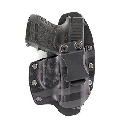 Stealth Black USA IWB Hybrid Concealed Carry Holster (Left-Hand, for Ruger P95 w/Rail)