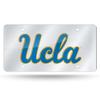 NCAA UCLA Bruins Laser Inlaid Metal License Plate Tag, Silver view 1
