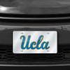 NCAA UCLA Bruins Laser Inlaid Metal License Plate Tag, Silver view 2