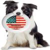 Infusion Wham-O Custom Last Name Vintage Flag Design Ultimate Frisbee Disc - 175g, Blue view 4