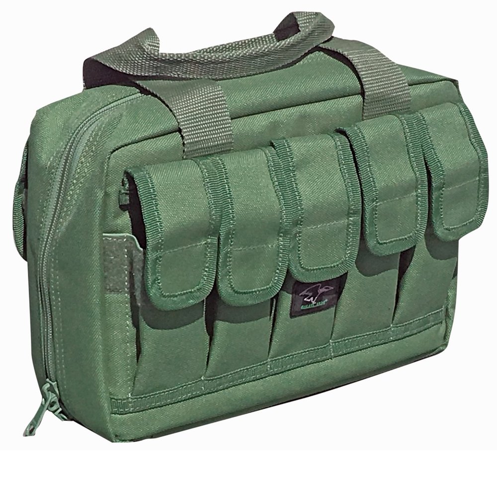 Galati Gear Double Pistol Case with 10 Magazine Pockets (Olive Drab)