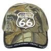 AES Route 66 Rte 66 Get Your Kicks State Highway Camouflage Embroidered Cap Hat (TW) view 2