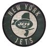 Fan Creations New York Jets Wood Sign 12 Inch Round State Design view 1