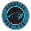Fan Creations Carolina Panthers Sign Wood 12 Inch Round State Design view 1