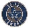 Fan Creations Dallas Cowboys Wood Sign 12 Inch Round State Design view 1
