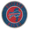 Fan Creations Buffalo Bills Wood Sign 12 Inch Round State Design view 1
