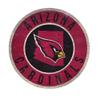 Fan Creations Arizona Cardinals Wood Sign 12 Inch Round State Design view 1