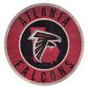 Atlanta Falcons Wood Sign 12 Inch Round State Design view 1