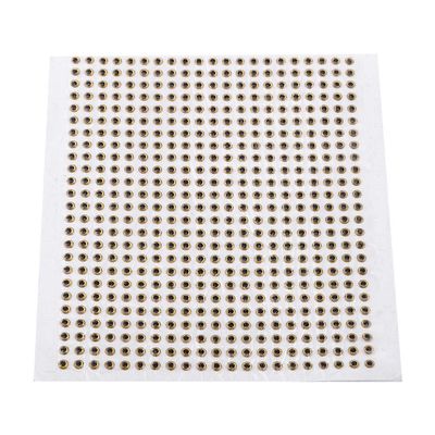 3Mm Fish Eyes,3D Fishing Eyes, 500pcs Waterproof DIY Tackle Accessory 3/4/5mm(3mm Gold)