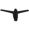 JAXFSTK Men Ice-Silk Booty Thong Slim Cut G-String Underwear Male Mini Bikini Sexy Guys Pouch T-Back Pants Pack of 4 XL Black view 2