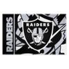 FANMATS 23345 NFL - Las Vegas Raiders Starter Mat Xfit Design - 19in x 30in Accent Rug| Sports Fan Home Decor Rug and Tailgating Mat view 1
