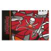 FANMATS 23375 NFL - Tampa Bay Buccaneers Starter Mat Xfit Design - 19in x 30in Accent Rug| Sports Fan Home Decor Rug and Tailgating Mat view 1