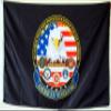 2But American Warriors We Support Our Troops Branches Black Flag Banner 3x5 Feet view 2