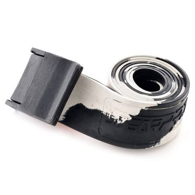 SpearPro Rubber Weightbelt w/Safety Buckle - White/Black