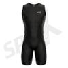 Sparx Men's Elite Triathlon Suit Trisuit SpeedSuit Skinsuit Swim-Bike-Run Triathlon Race Suit (Small, Black) view 3