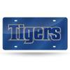 Rico Industries NCAA Memphis Tigers Laser Inlaid Metal License Plate Tag view 1