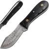 9- inch Handmade Fixed Blade Damascus steel hunting knife with sheath view 1