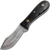 9- inch Handmade Fixed Blade Damascus steel hunting knife with sheath view 2