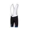 Uriah Men's Cycling Bib Shorts White 3D Coolmax Gel Padded Blue Hill Size M(CN) view 1