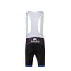 Uriah Men's Cycling Bib Shorts White 3D Coolmax Gel Padded Blue Hill Size M(CN) view 2