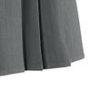 EXCHIC Women's A-Line Mini Skirt Stretchy High Waist Pleated Tennis Skirts Plaid School Uniform Dance Casual Wear (XXL, Grey) view 3
