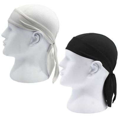 Cooling Sweat Wicking Do Dew Rag Skull Cap Beanie for Men Bandana Head Wrap Hat