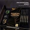 IgnatGames Steel Tip Darts Set - 6 Pack Premium 24 g Brass Barrels Darts Metal Tip Set with Aluminum Shafts, 16 pcs Standard & Slim GlideXPro Flights, Sharpener, Wrench & Exquisite Case view 3