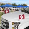 FANMATS 61923 Oklahoma Sooners Ambassador Car Flags - 2 Pack Mini Auto Flags, 4in X 6in, Perfect for Hood or Trunk view 2