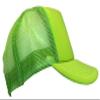 Tcombo Blink If You Want Me - Flirt Funny Solid Trucker Hat (Neon Green) view 2