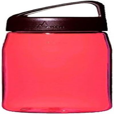 LAKEN Unisex - Adult Tritan with Classic Cap (Wide Opening) 0.45 L Tritan Bottle, TN45R, red, 0.45