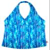 City Threads Little Girls Tankini Swimsuit for Girls Toddler Bathing Suit Rash Guard Halter Top for Beach Pool Swimwear, Water Tie-Dye, 7 view 1