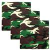 3 PK Cowboy Bandanas 100% Cotton 22 x 22 inch - Army Camo view 1