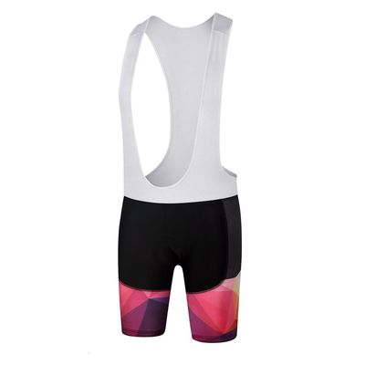 Uriah Men's Cycling Bib Shorts White 3D Coolmax Gel Padded Rider Black Size XL(CN)